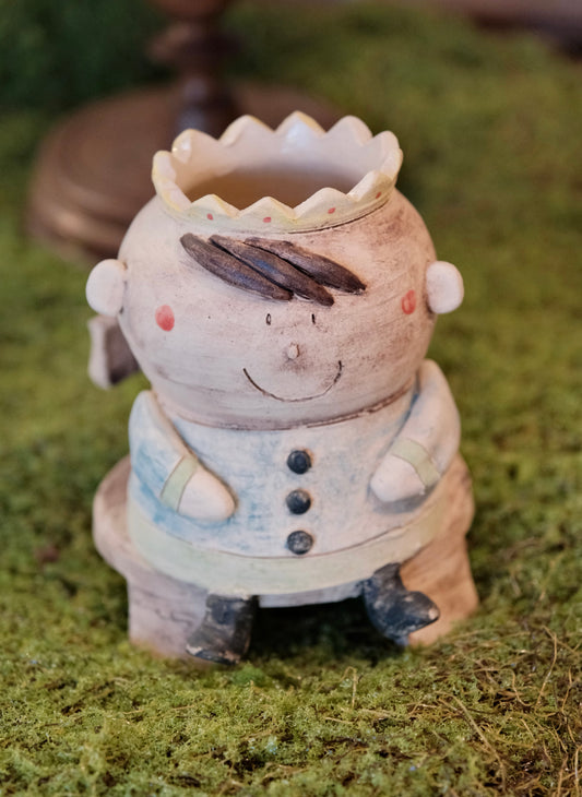 野村典子-Noriko Nomura Storybook Collection Figure Vase(L) prince