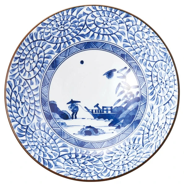 Japan Made Minoware Large Ramen Bowl -Boat