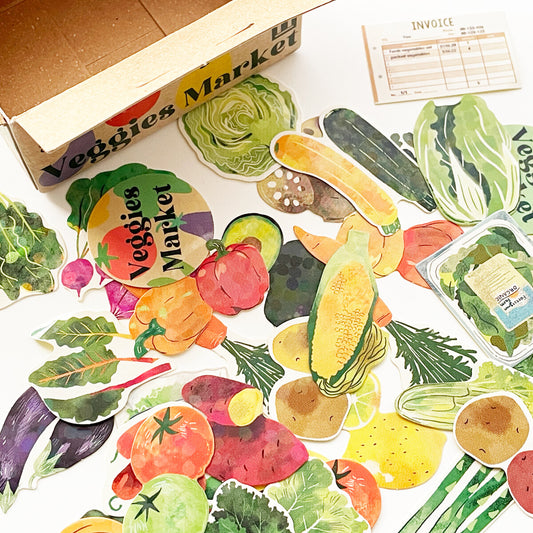 Haco Stickers – Vegetables