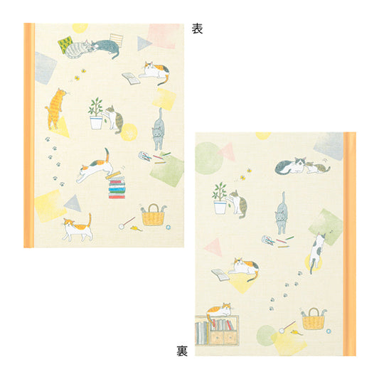 MIDORI Cat Journal front and back cover