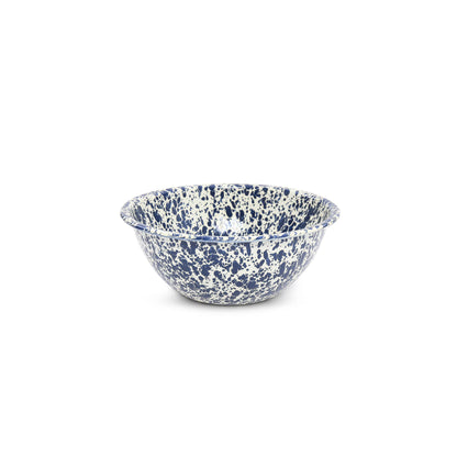 Crow Canyon Splatter Enamelware Small Serving Bowl
