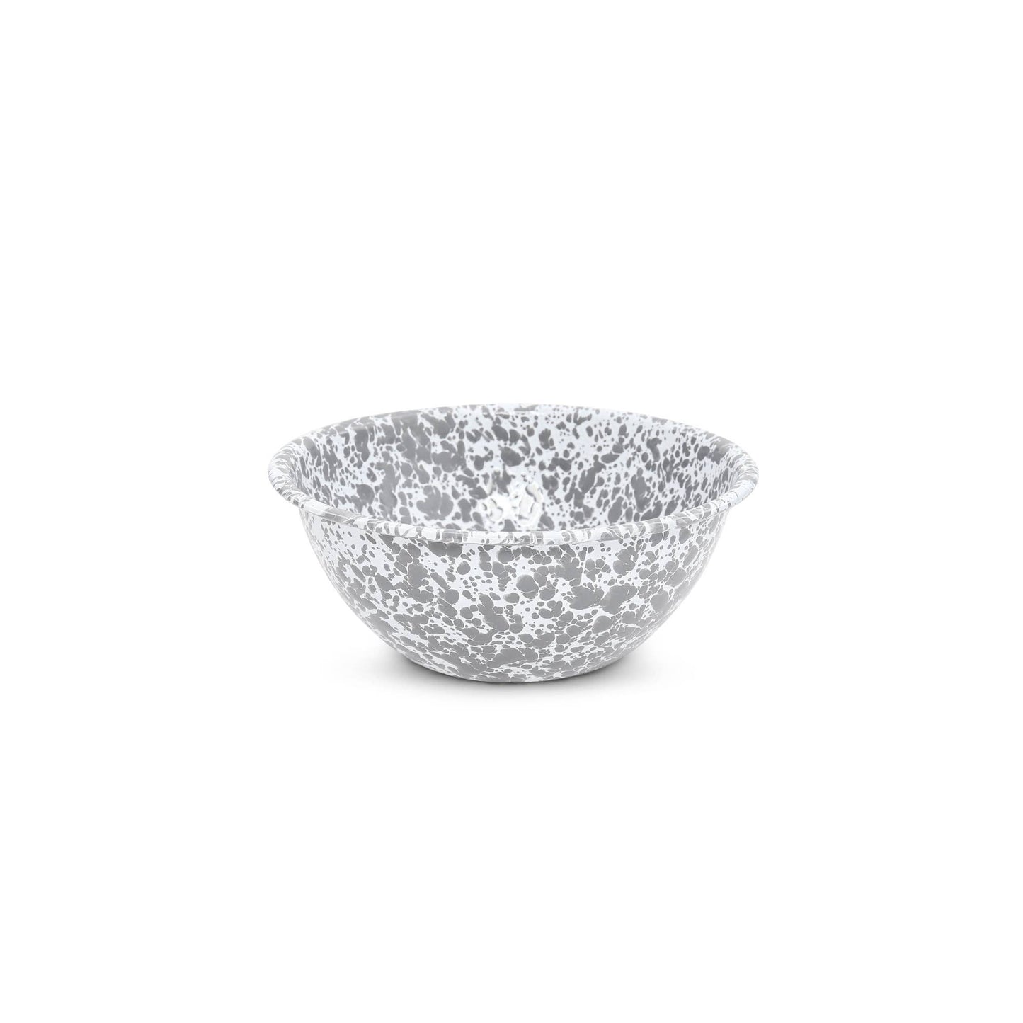 Crow Canyon Splatter Enamelware Small Serving Bowl