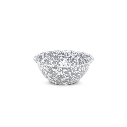 Crow Canyon Splatter Enamelware Small Serving Bowl