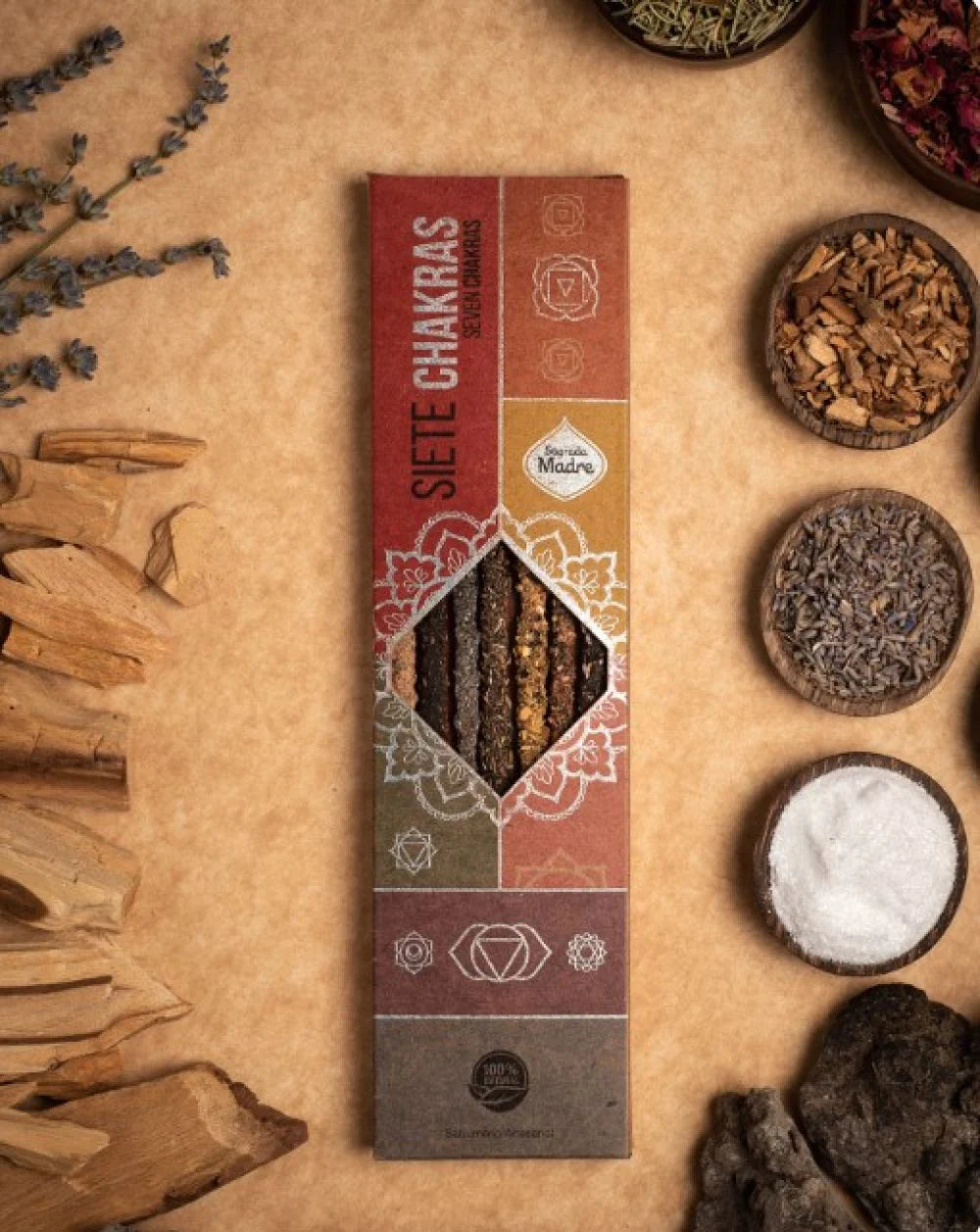 【SAGRADA MADRE 】Incense 7 Chakras