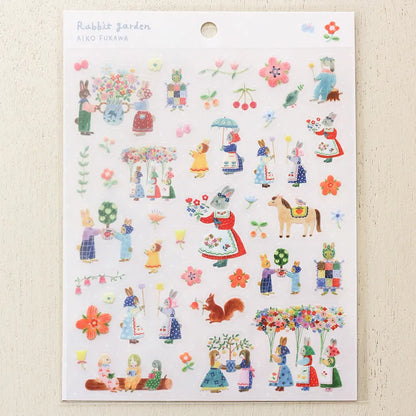 Artist Aiko Fukawa Clear PET Sticker Sheet