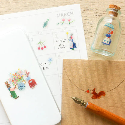 Artist Aiko Fukawa Clear PET Sticker Sheet