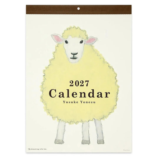 Greeting Life x Yusuke Yonezu 2027 Wall Calendar