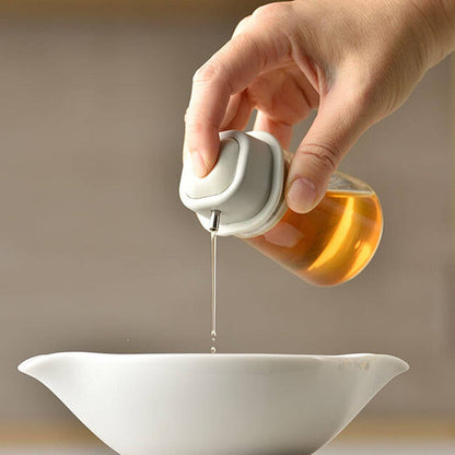 HARIO USA - One Push Soy Sauce Bottle 100mL Pale Gray