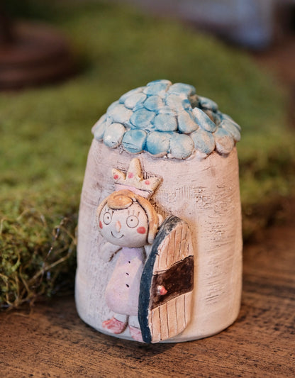 野村典子-Noriko Nomura Handmade Storybook Collection Flower vase (#10)