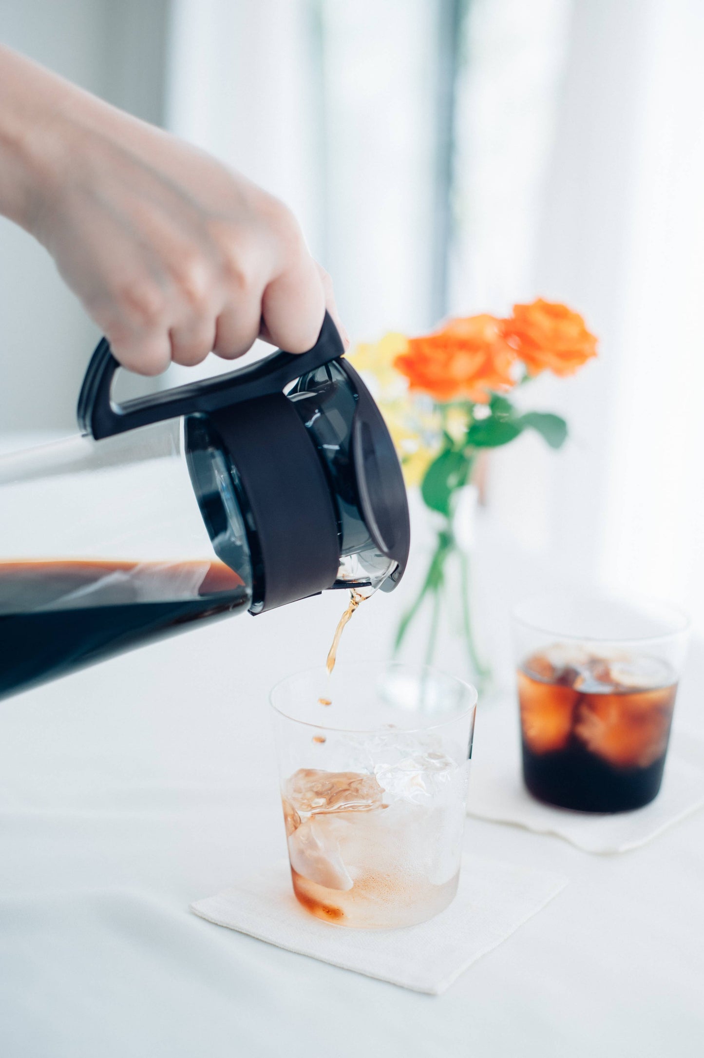 HARIO "Mizudashi" (Cold Brew) Coffee Maker, 1000mL Black