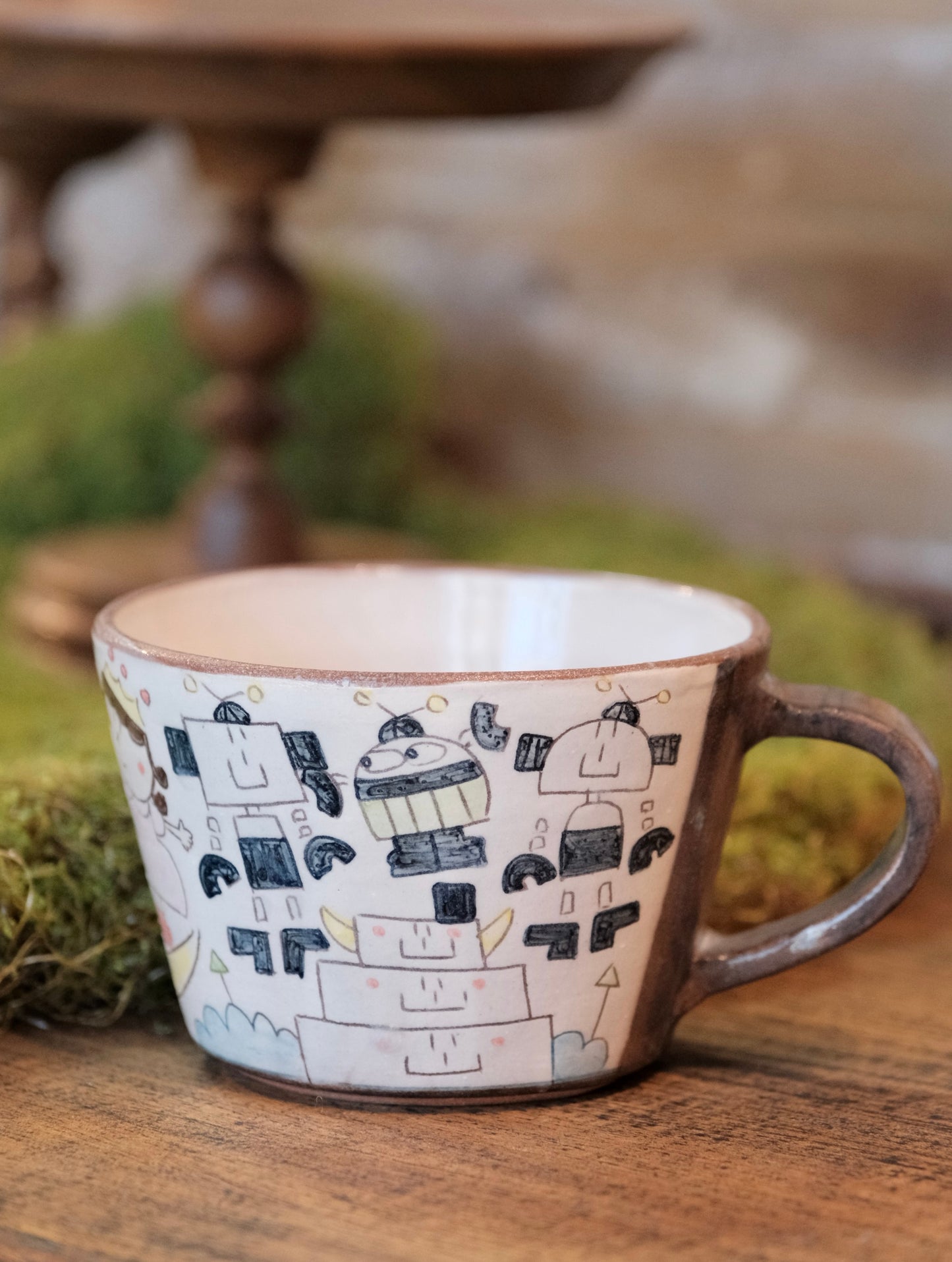 野村典子-Noriko Nomura Handmade Storybook Collection Soup Mug (#6）