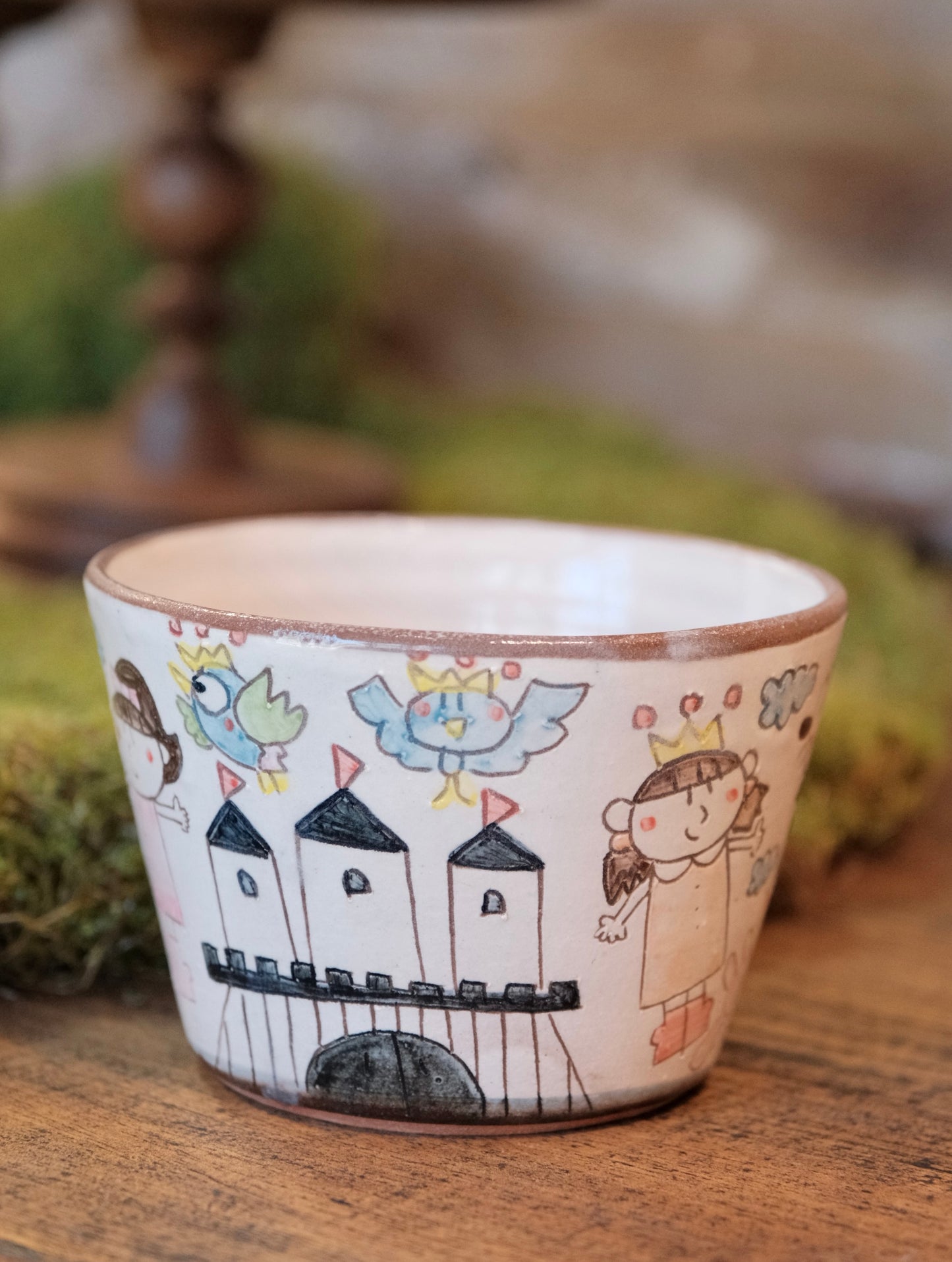 野村典子-Noriko Nomura Handmade Storybook Collection Soup Mug (#5）
