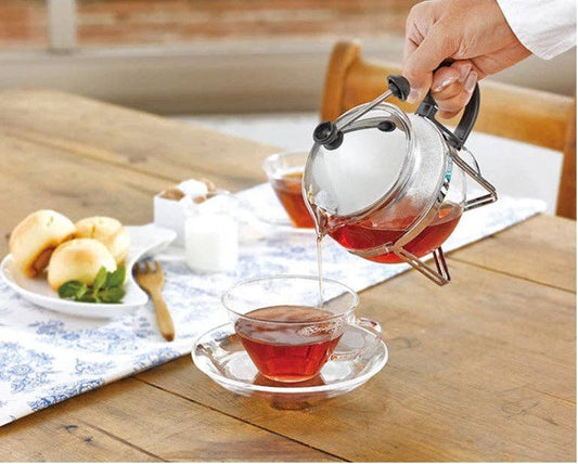 HARIO USA - "Chaor" Tea Maker 600mL Silver