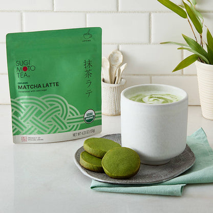 Sugimoto Tea Company - Organic Matcha Latte Mix 4.23oz (120g) Pouch
