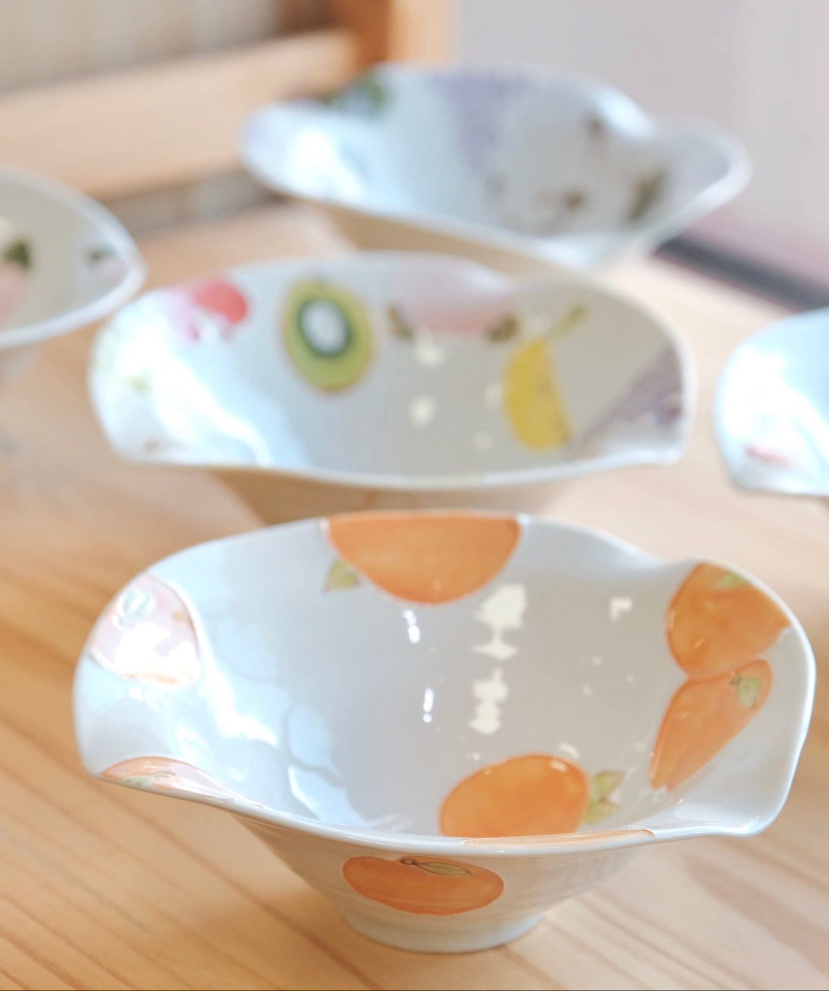 Tokushichi-gama × Orange Market Fruits selection  Limited Edition Bowl （Gift Box）