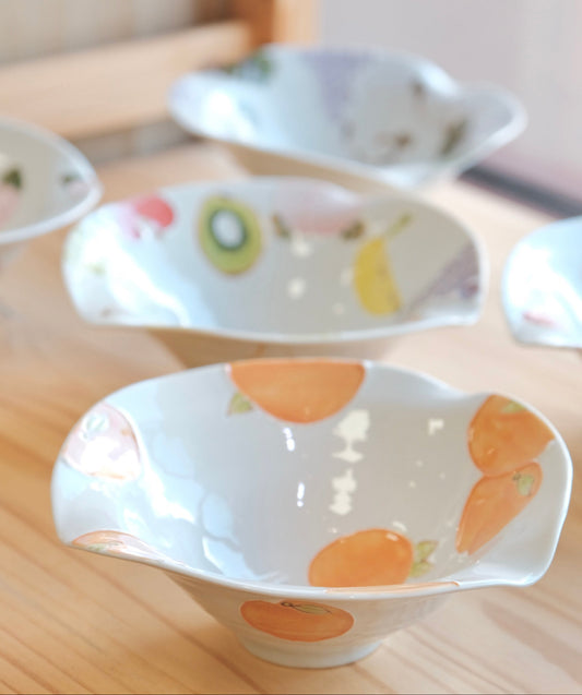 Tokushichi-gama × Orange Market Fruits selection  Limited Edition Bowl （Gift Box）