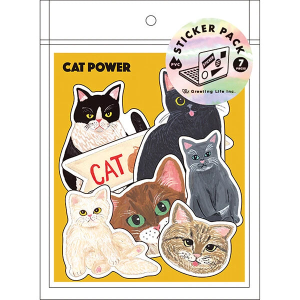 Kahoko Sodeyama Stickers (Cat)