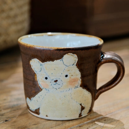 KONGARISHA-コンガリ舎 Handmade Bear Mug