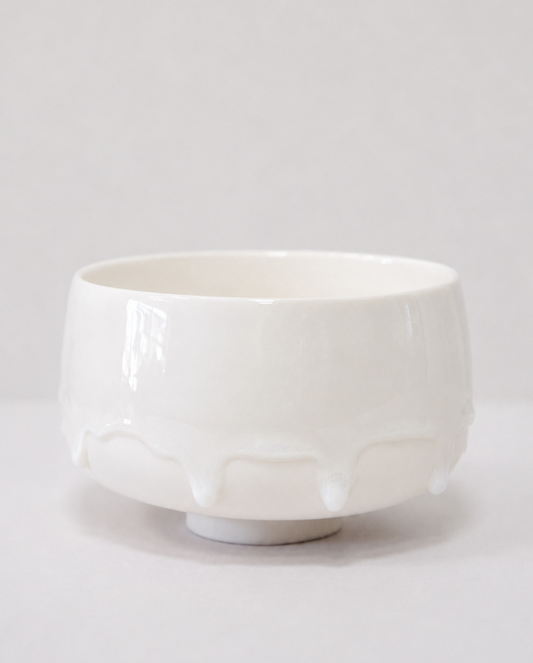 Eiji Miyaki Matcha Bowl -Fuji (Shiro Snow)