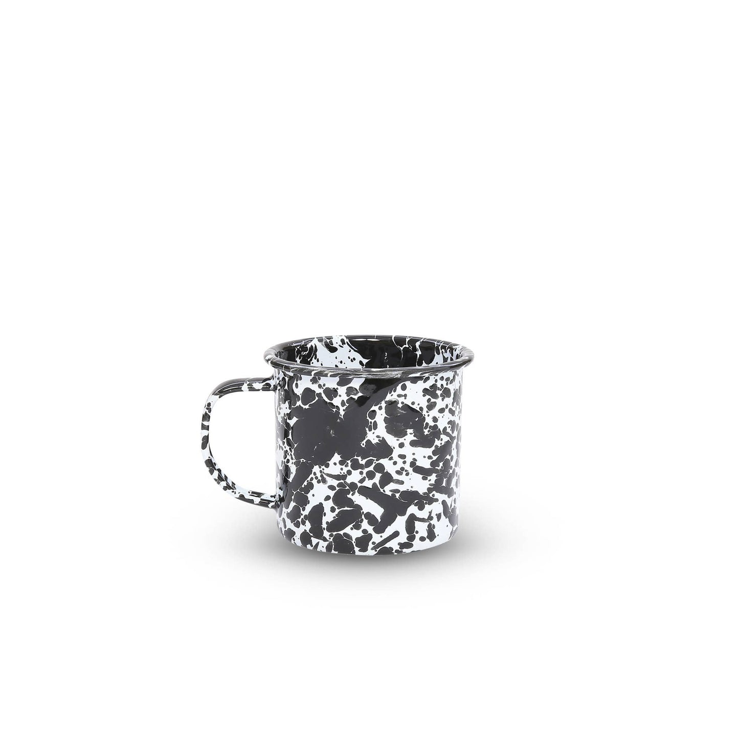 Crow Canyon Splatter Enamelware 12 oz Mug