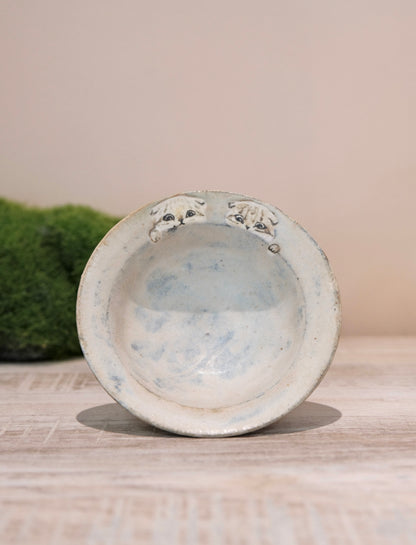 【2026 Exhibition】Acne pottery Studio handmade small goblet cup (Cat）