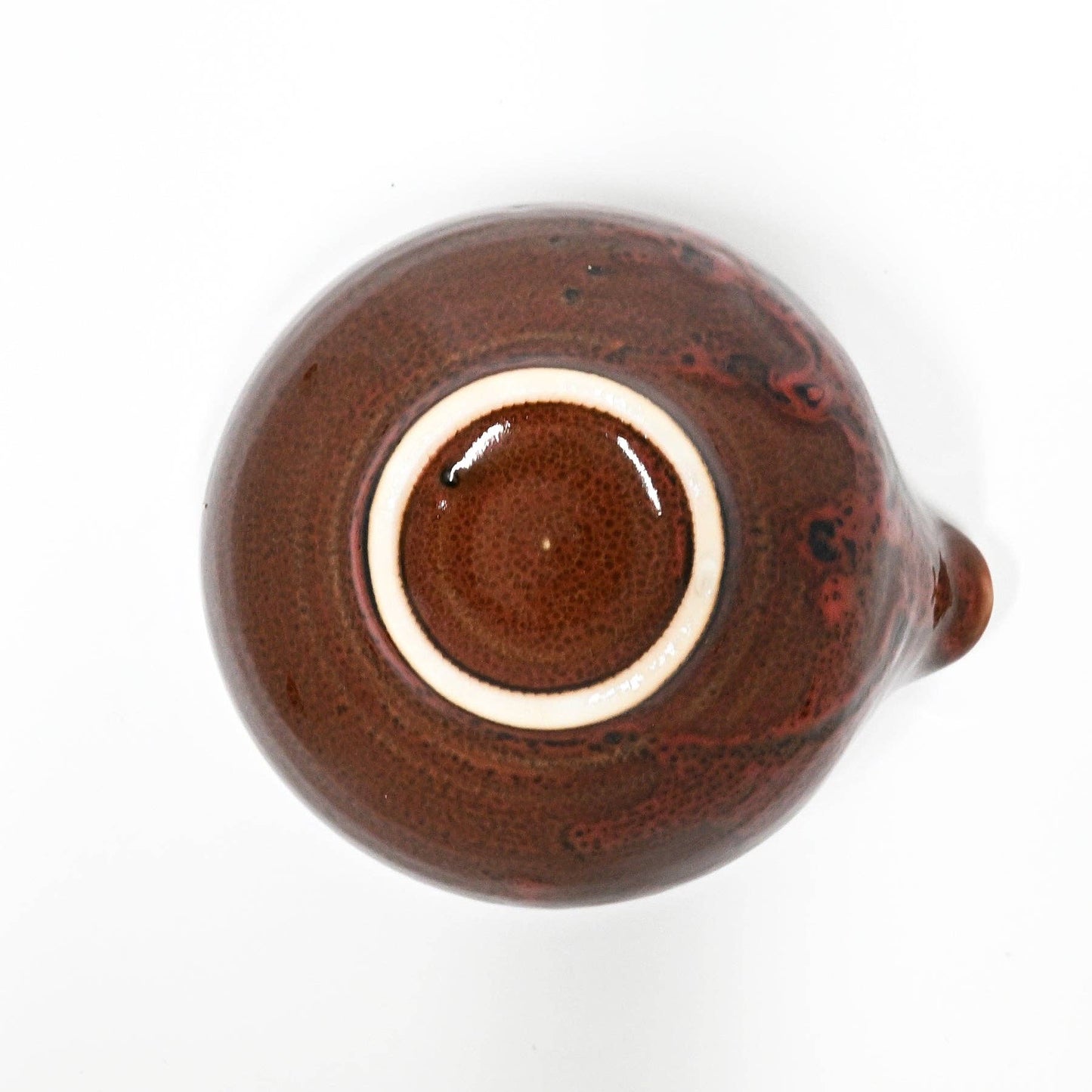Yukiakari Katakuchi Matcha Bowl With Spout Yuzu Aka 12oz Japan
