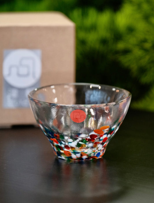Japan Hand Made Tsugaru Vidoro Aderia Sake cup