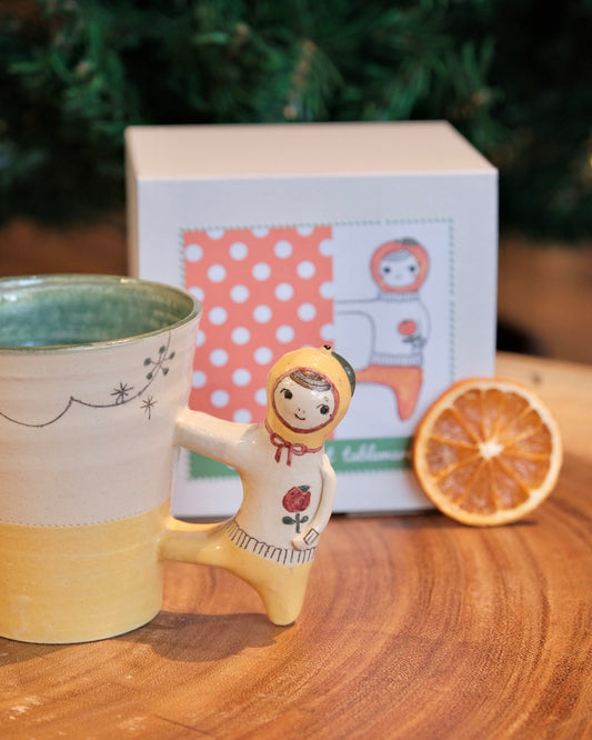 Mayumi Tsubouchi-坪内真弓 X Orange Market Tableware Mug （Little Orange)