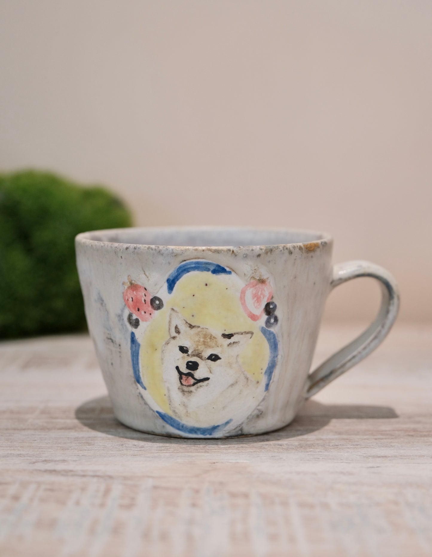 【2026 Exhibition】Acne pottery Studio handmade Mug (shiba inu)