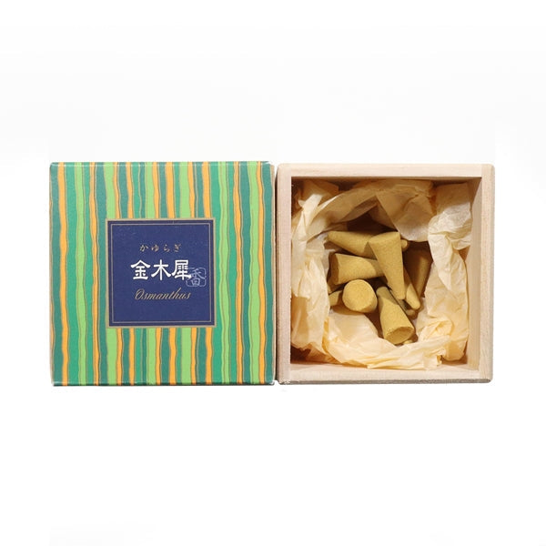 Nippon Kodo Kayuragi Osmanthus Incense Cones - 12 Pieces