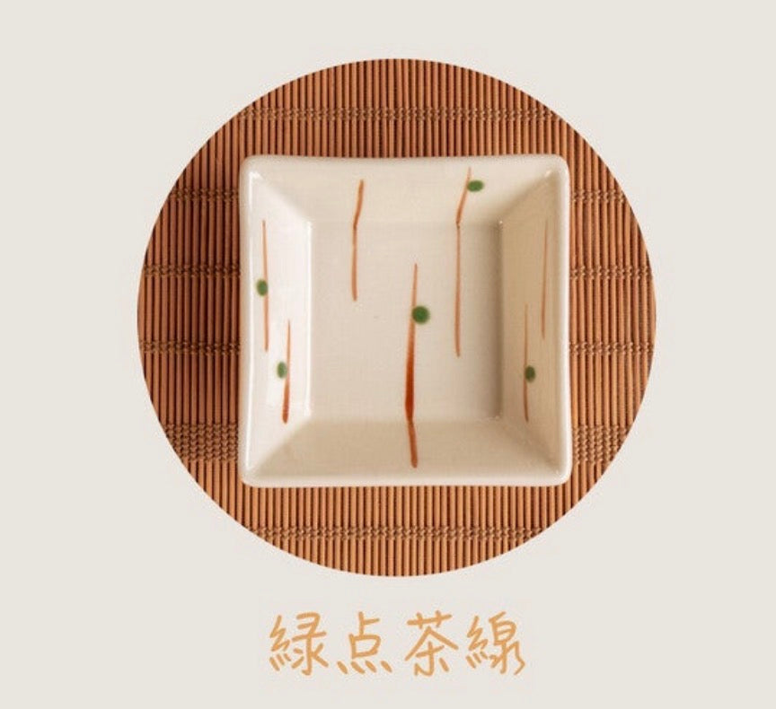 Japan handmade Made Mino dish plate
