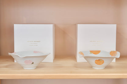 Tokushichi-gama × Orange Market Fruits selection  Limited Edition Bowl （Gift Box）