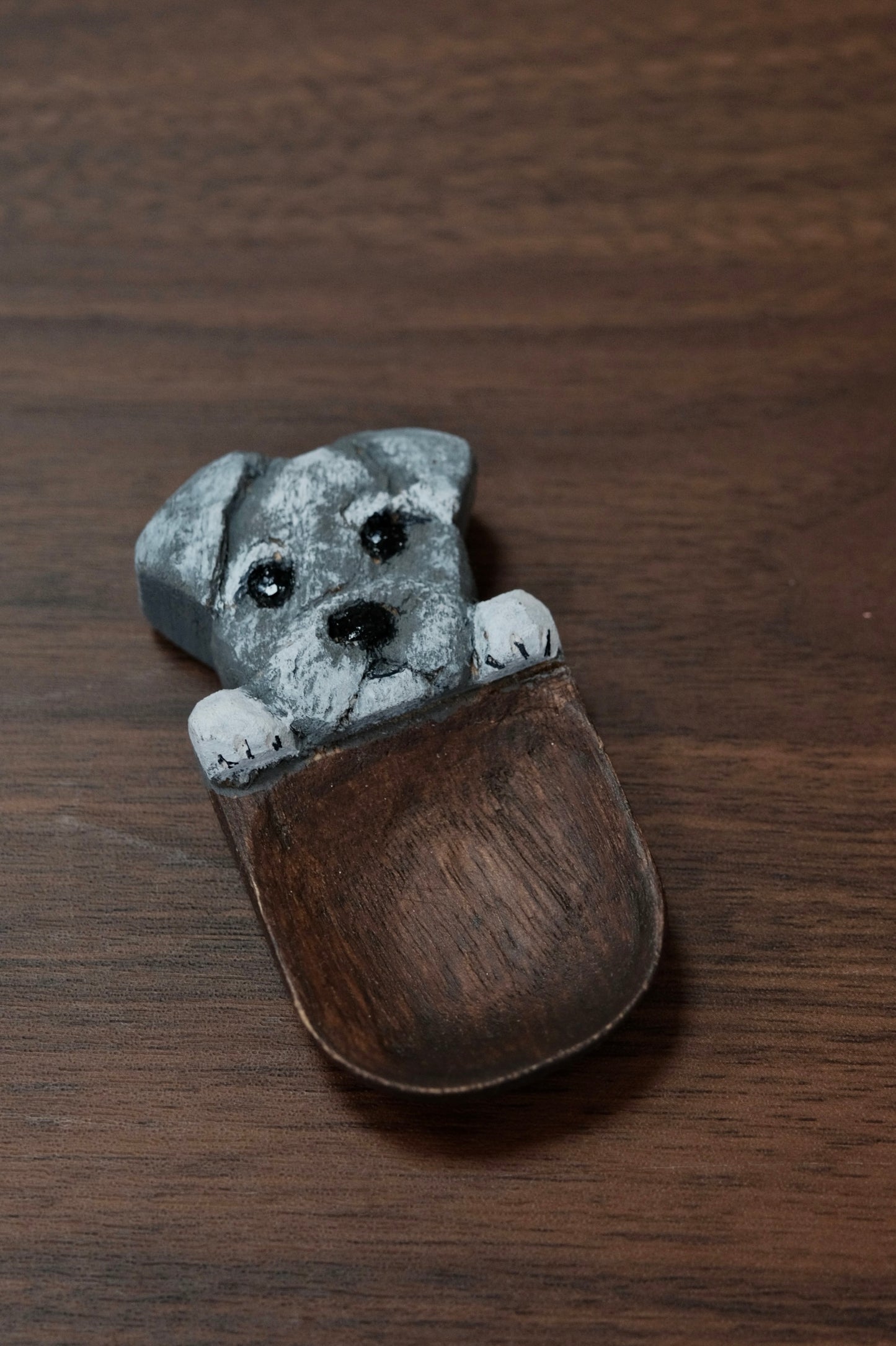 Pagumi-ぱぐみ Japan Wood Carving Artist Handmade Camphor Wood Tea spoon