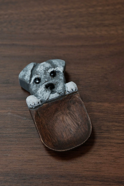 Pagumi-ぱぐみ Japan Wood Carving Artist Handmade Camphor Wood Tea spoon