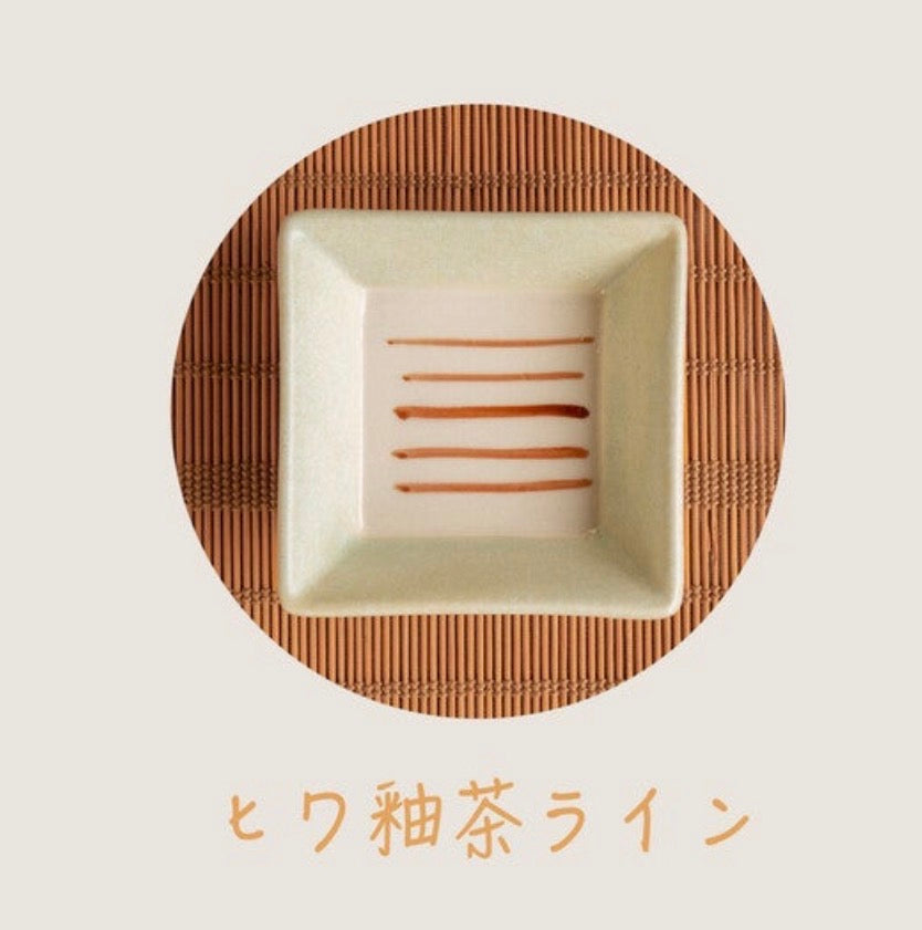 Japan handmade Made Mino dish plate
