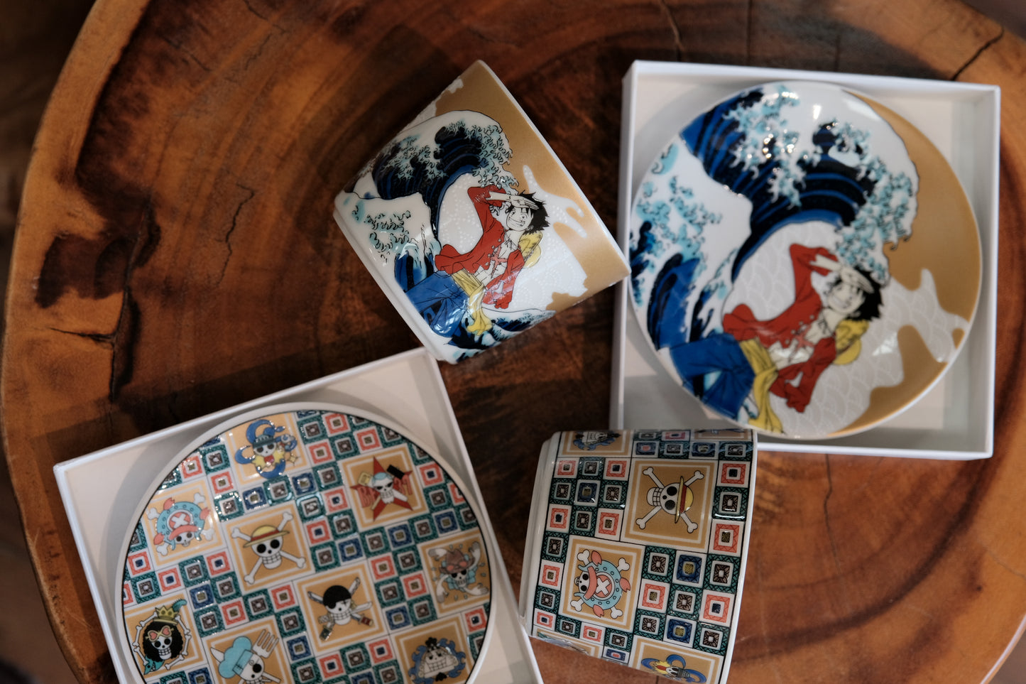 ONE PIECE × Kutani Ware collaboration