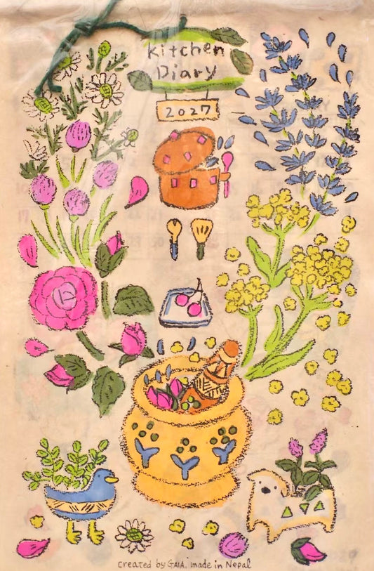 2027 Nepali Paper Calendar - Kitchen Diary