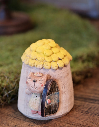 野村典子-Noriko Nomura Handmade Storybook Collection Flower vase (#7)