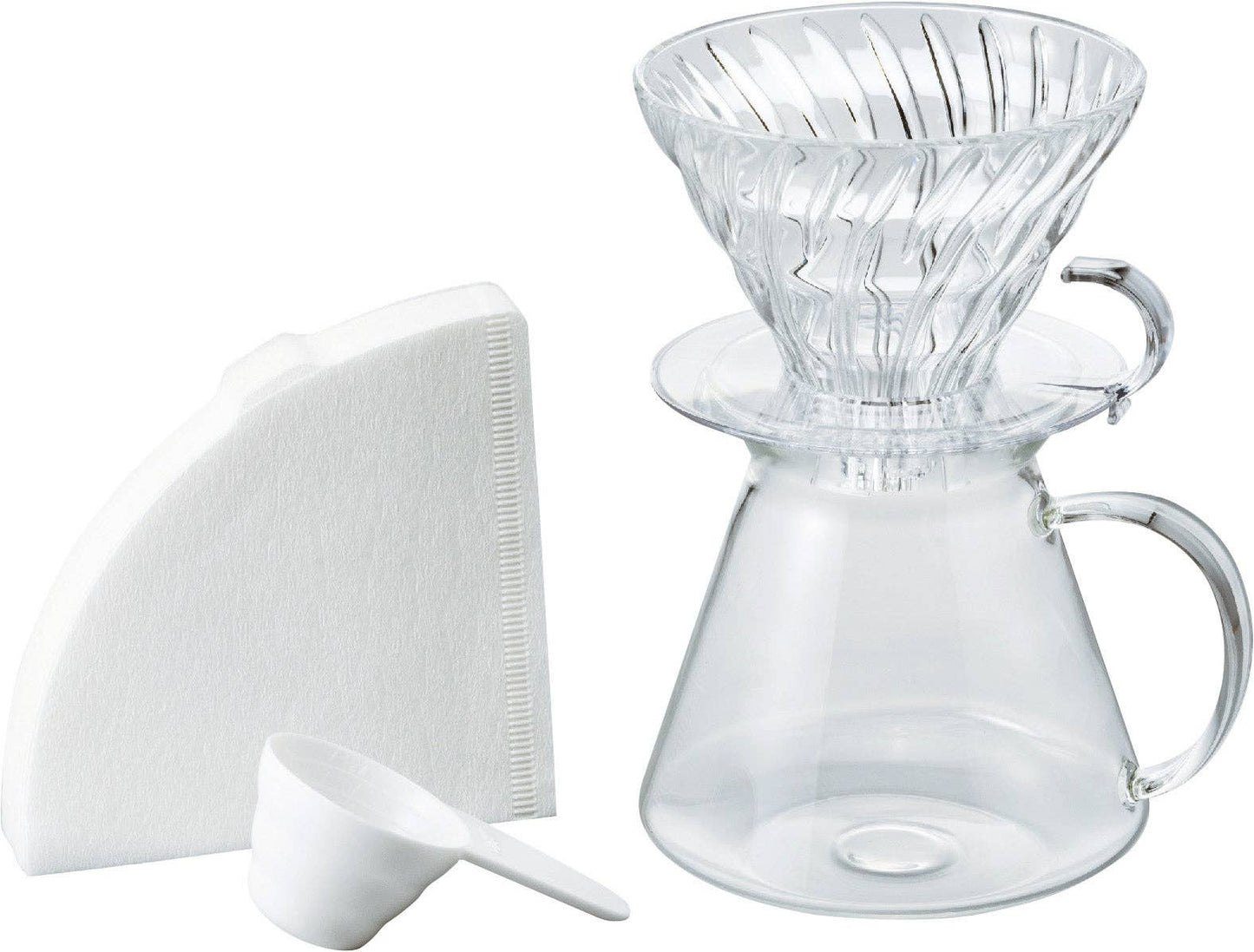 HARIO USA - "Simply Hario" V60 Glass Brewing Kit 600mL
