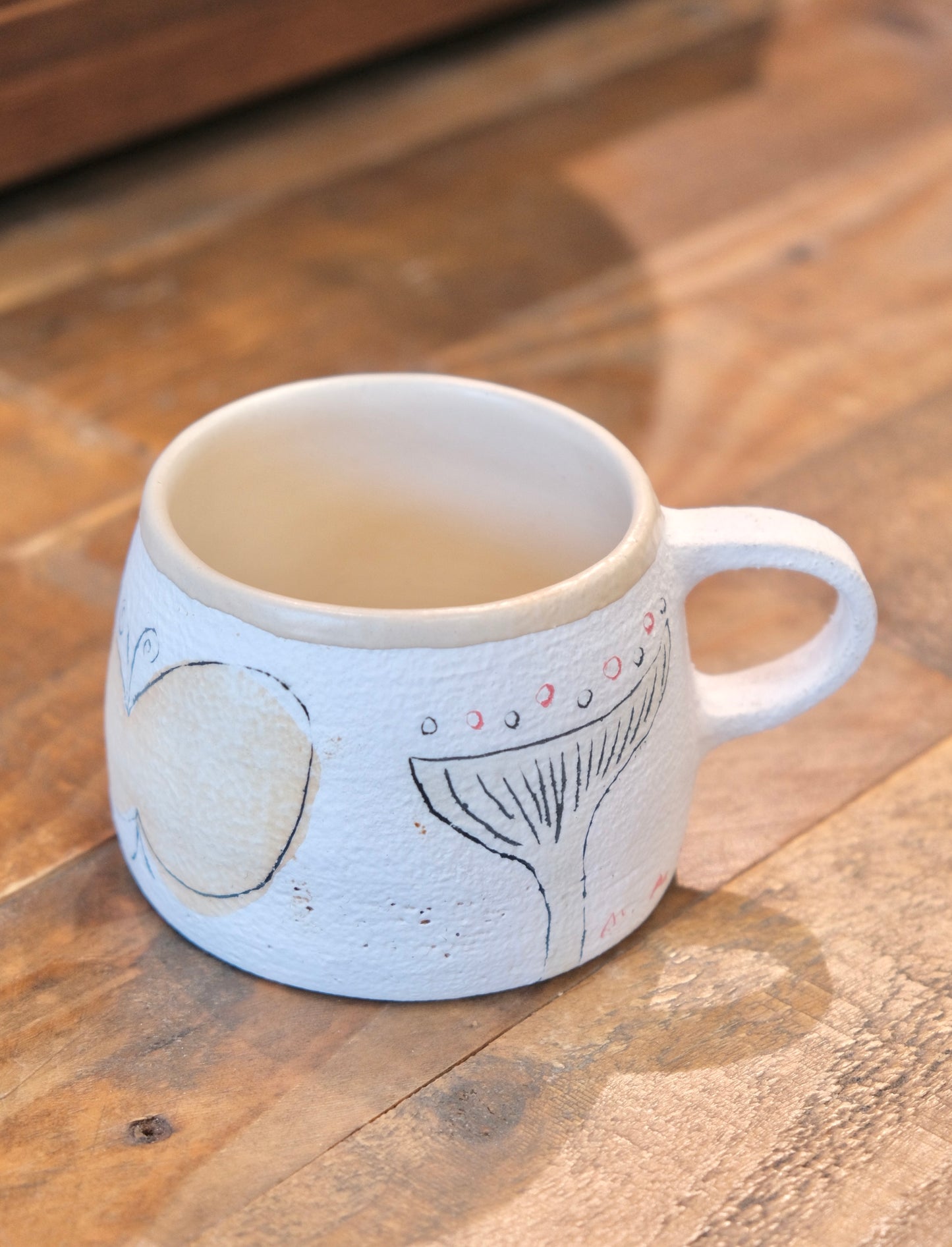Artisans-hapun pottery 拜志睦子 Handmade Ceramic Mug