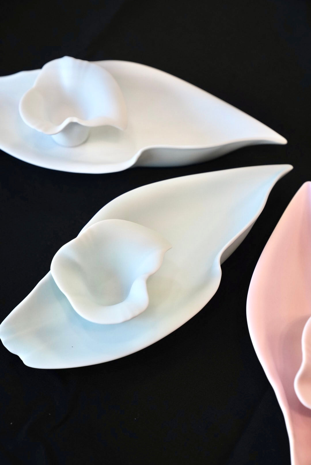 Arita Yaki  Handmade Calla lily shape Series