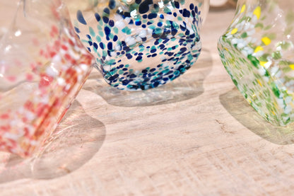 Handblown Glass Spouted  Matcha Bowl