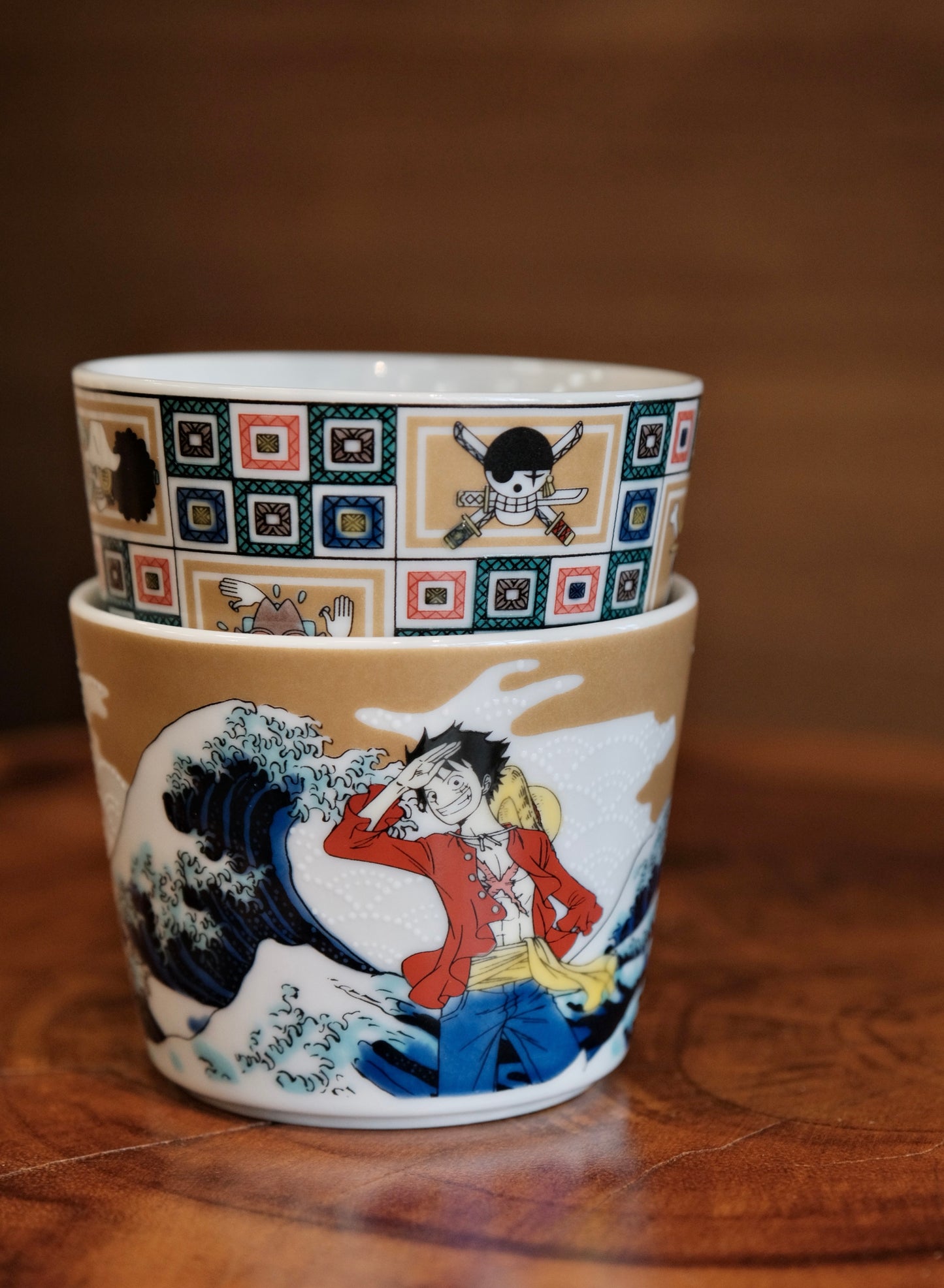 ONE PIECE × Kutani Ware collaboration