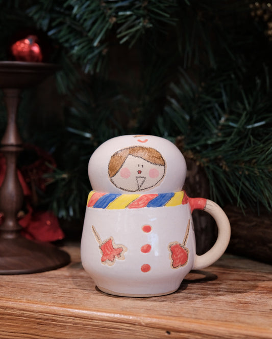 COSAEL-Christmas special Limited Handmade Snowman cup #1