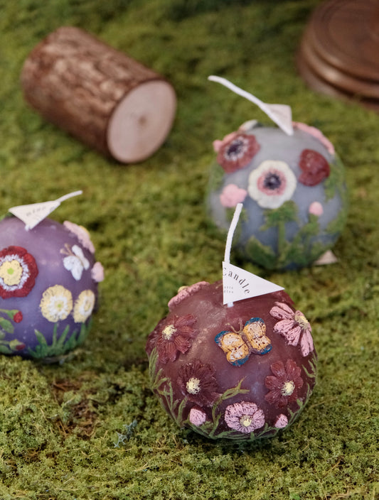 BLUE CANDLE - Tomiyo Otsuka Wildflower Forest 7.5cm