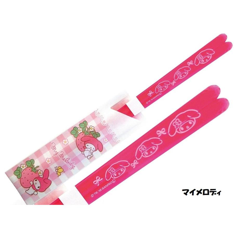 Japan Made Sanrio Characters Clear Chopsticks