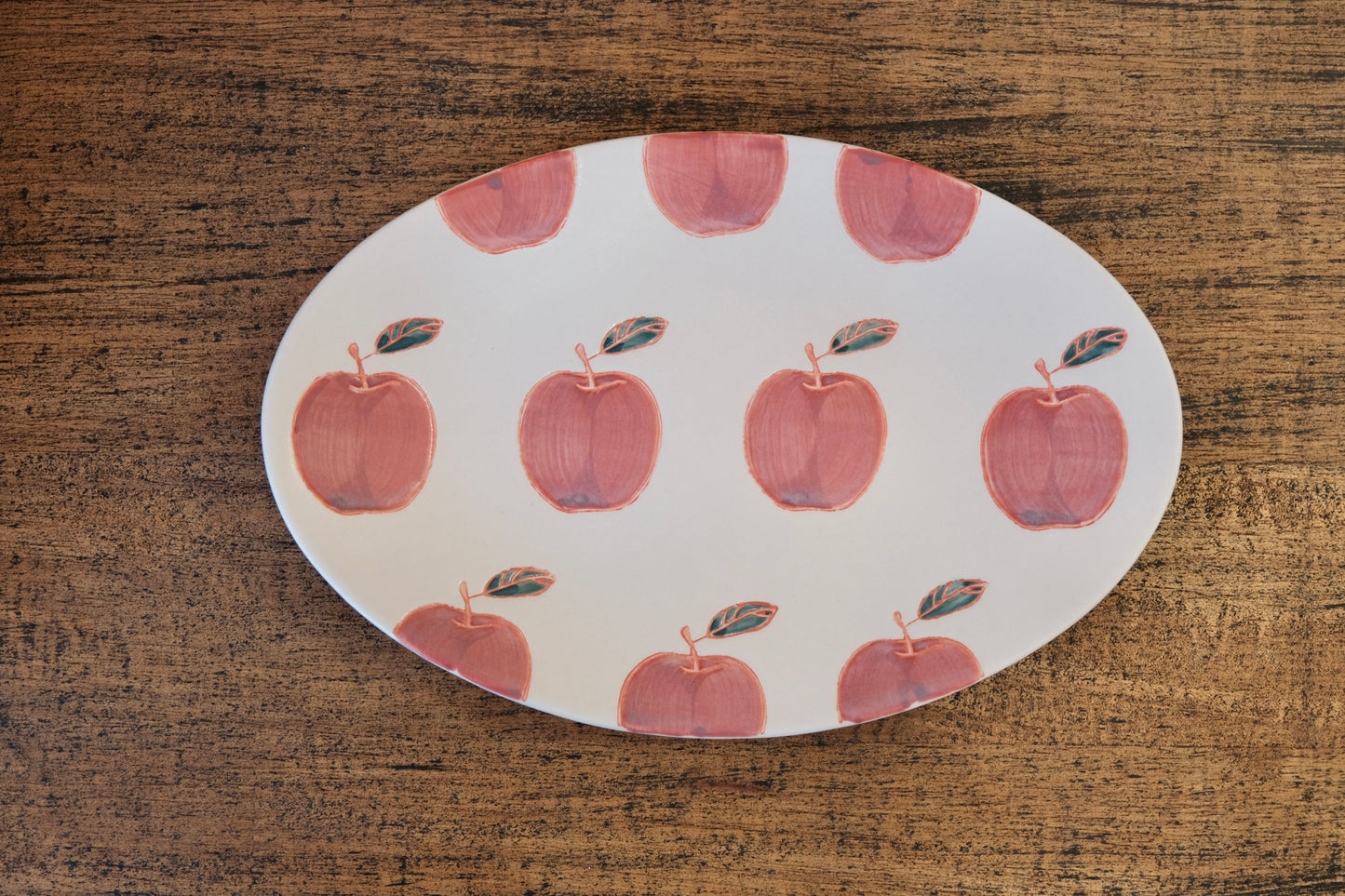 Kikuso Kiln Japan Hasami Hasami ware handmade oval plate
