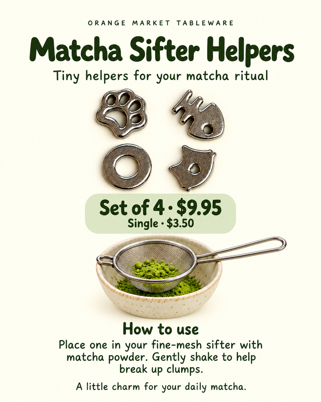 Matcha Sifter Helpers