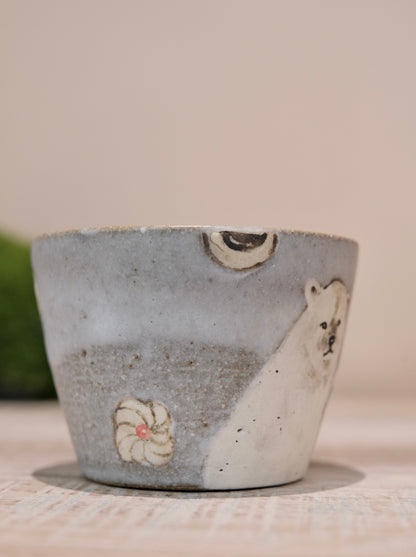 【2026 Exhibition】Acne pottery Studio handmade Mug (Polar bear)