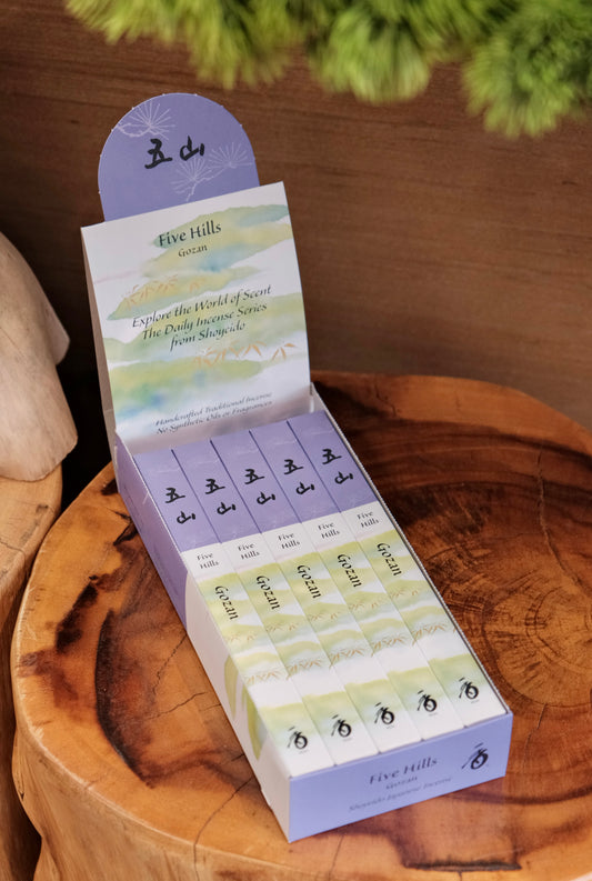 Shoyeido Incense -Gozan - Five Hills